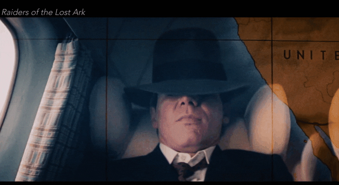 superimposition example from the indiana jones