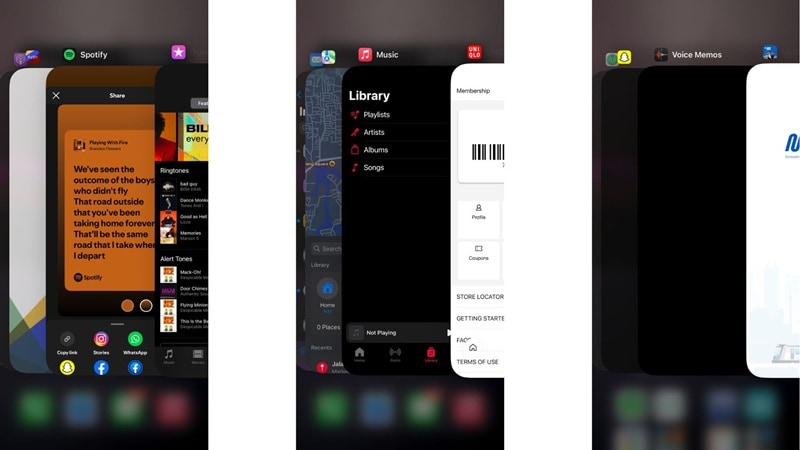 close apps that use audio