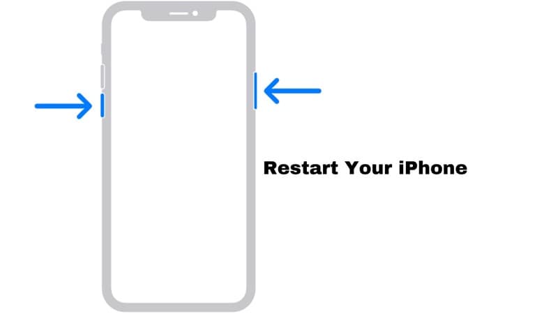 how to restart your iphone