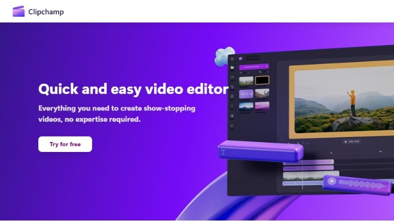 clipchamp video editor