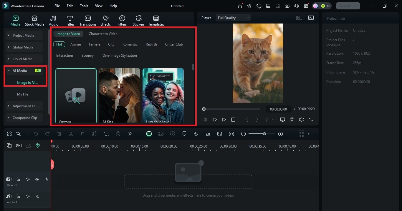 select image to video ai effects