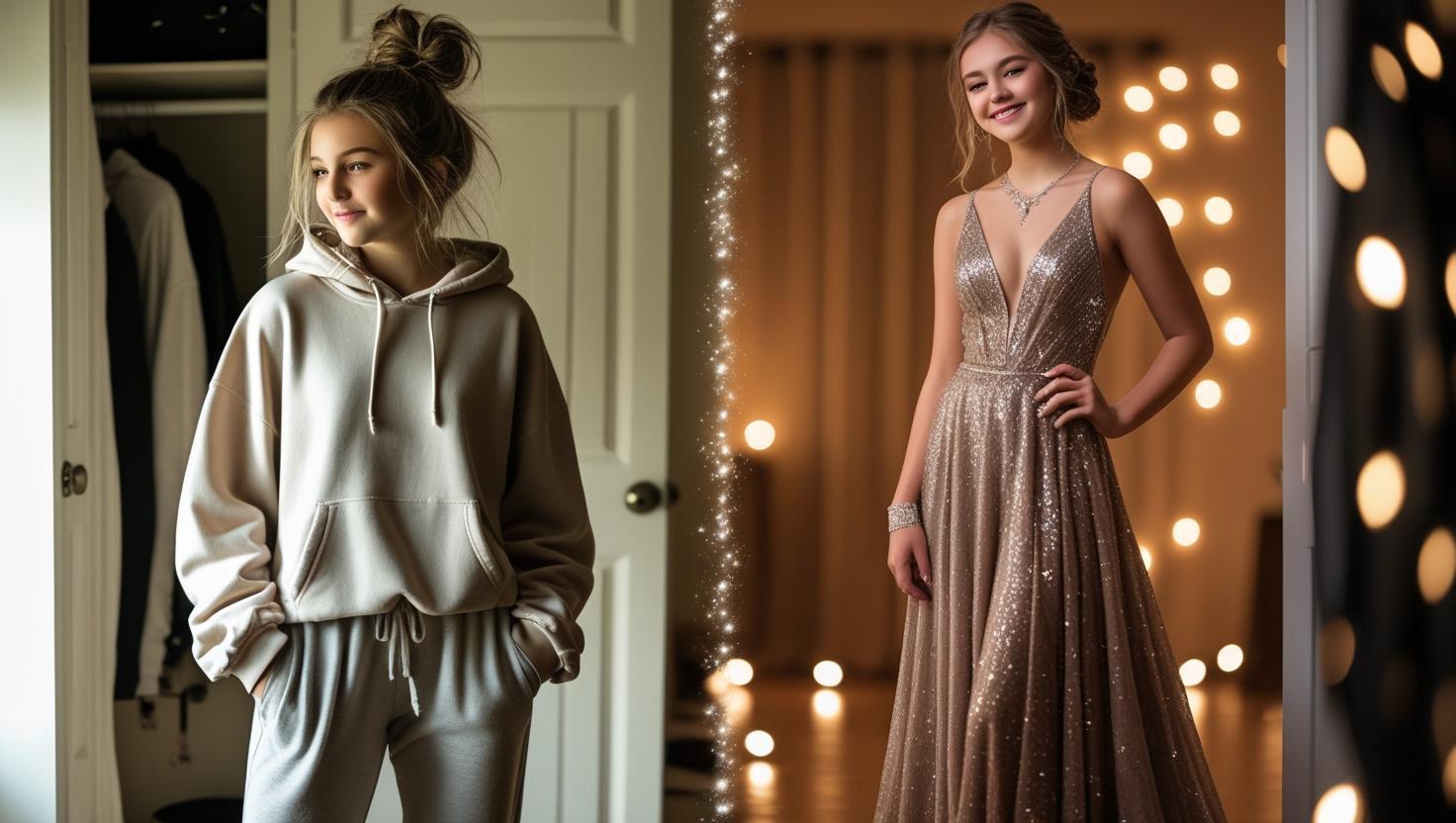 viral prom transition