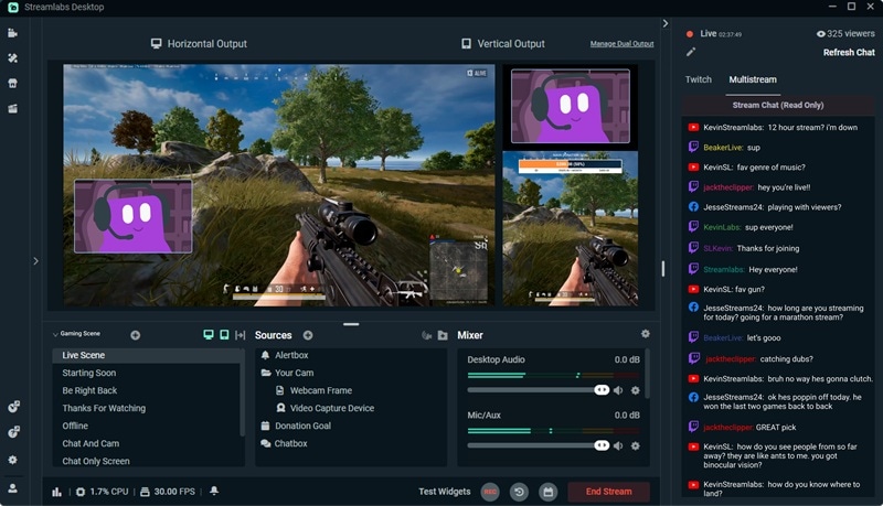 obs streaming alternative streamlabs