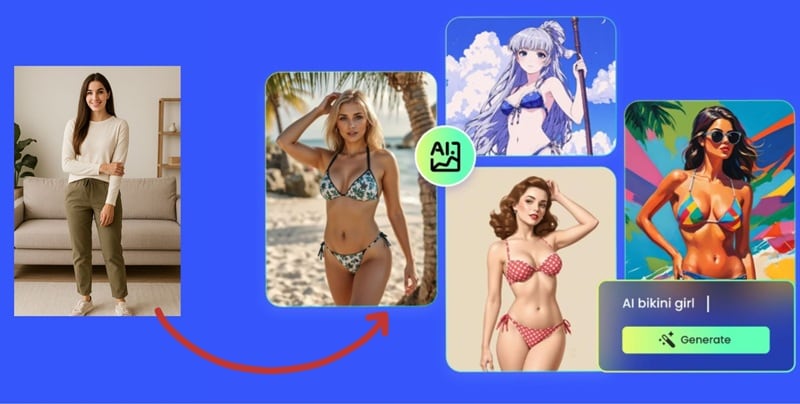 fotor ai bikini generator online
