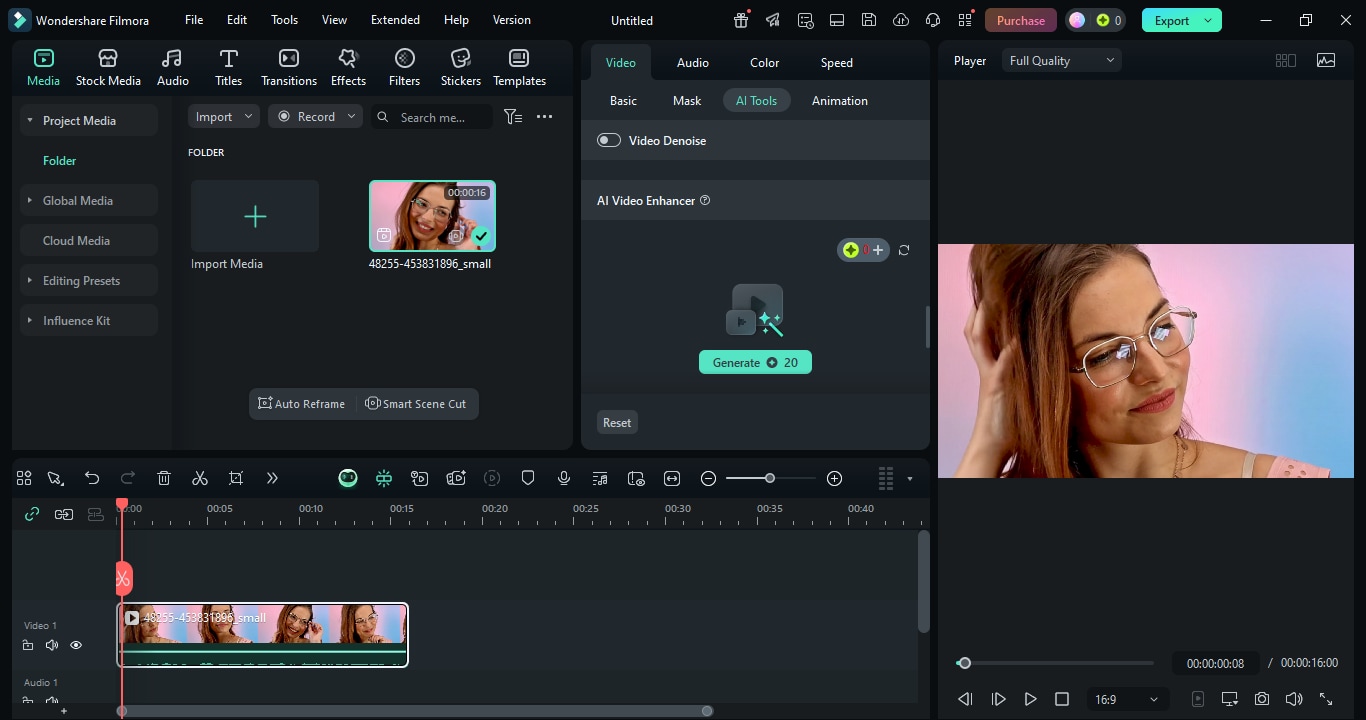 ai video enhancer