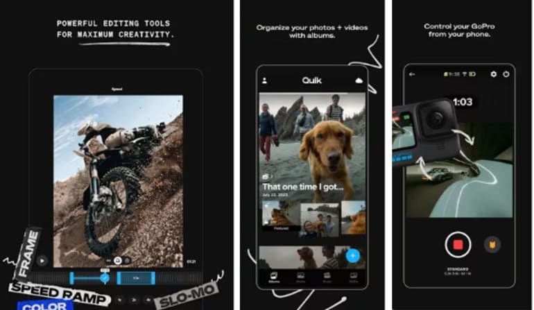 quik app for android
