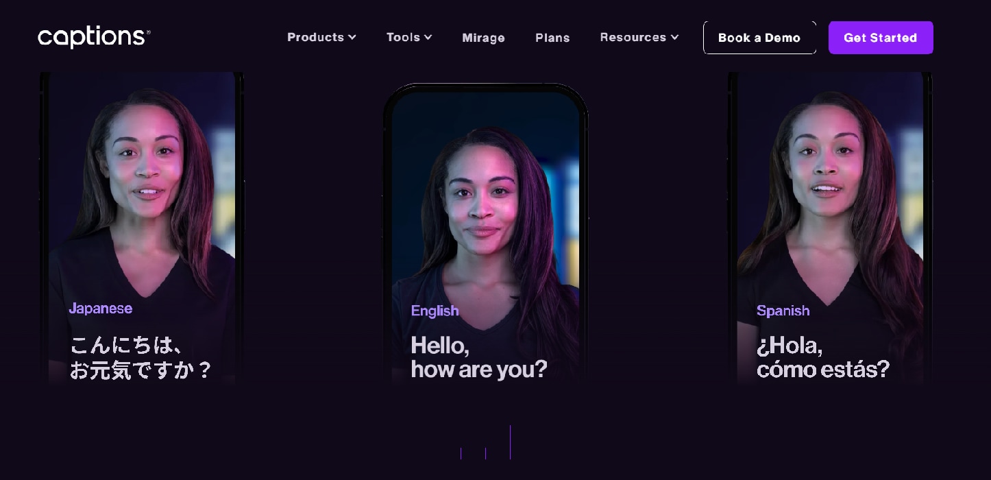 caption ai vertical video editor