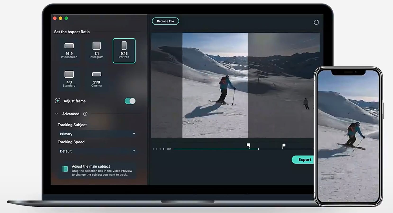 filmora best vertical video editor