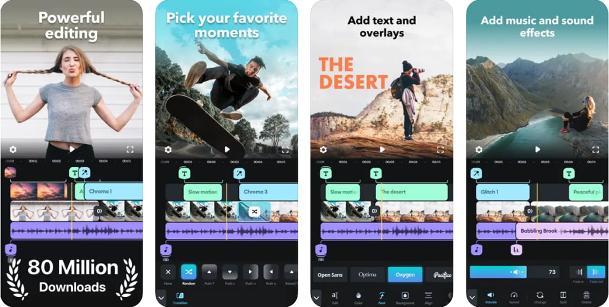 splice vertical video mobile app