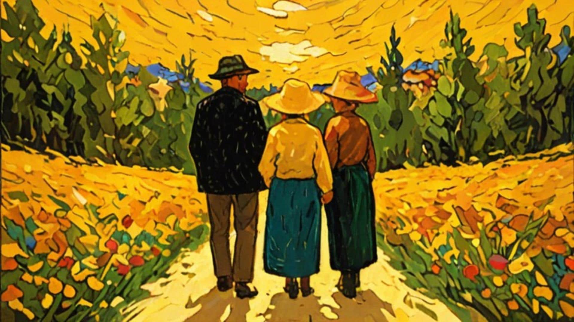 stylized artistic ai family portrait filmora