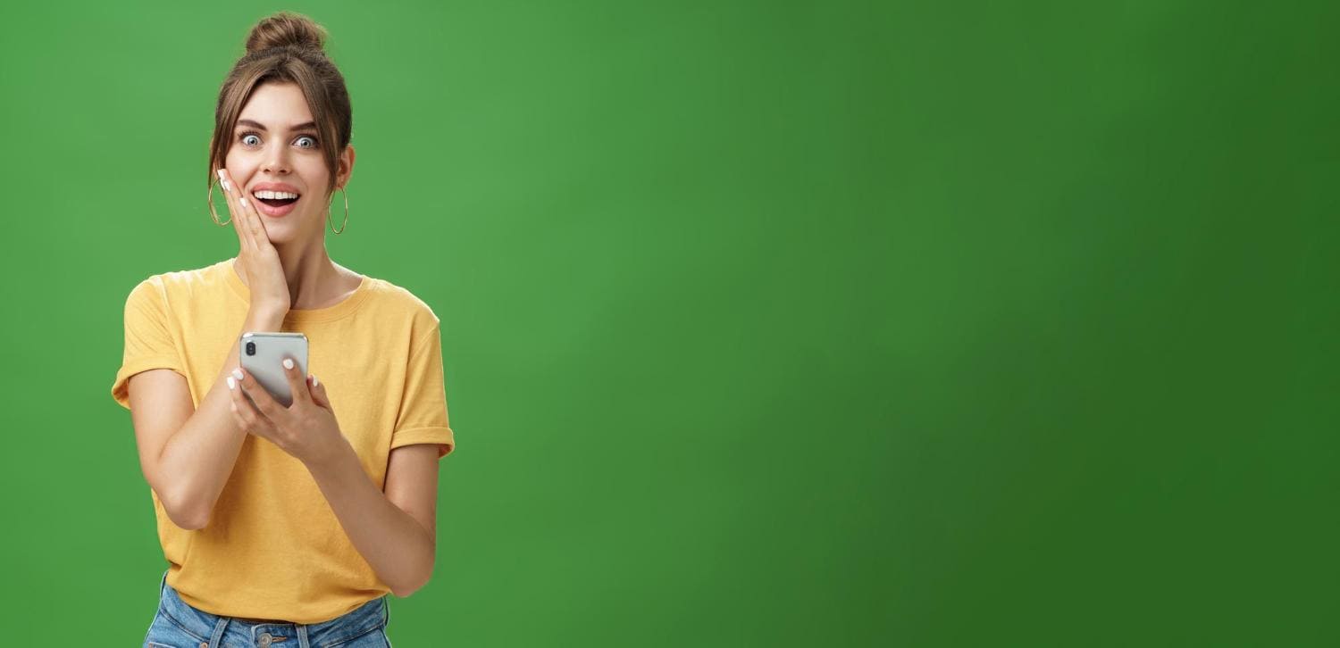 freepik green screen example surprised actor