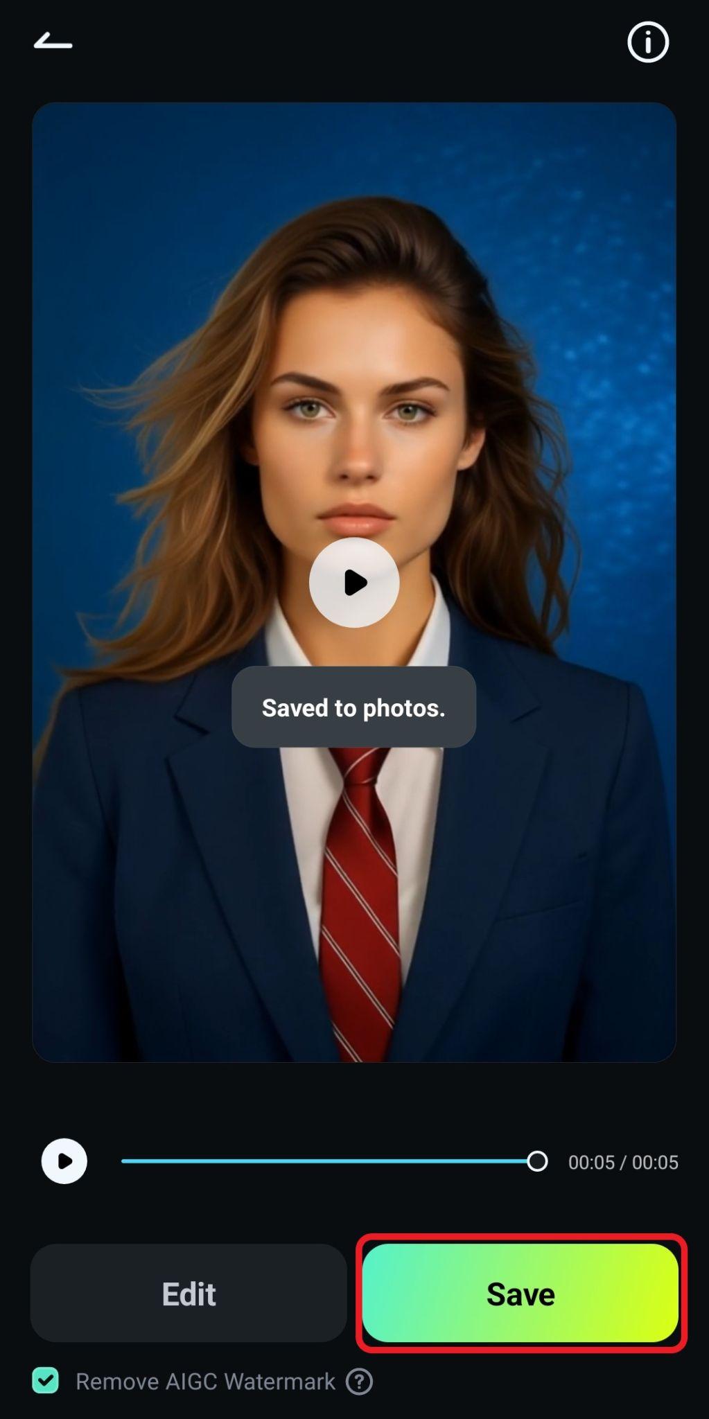 save image to video filmora mobile