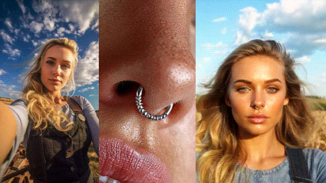 reference to video nose ring result