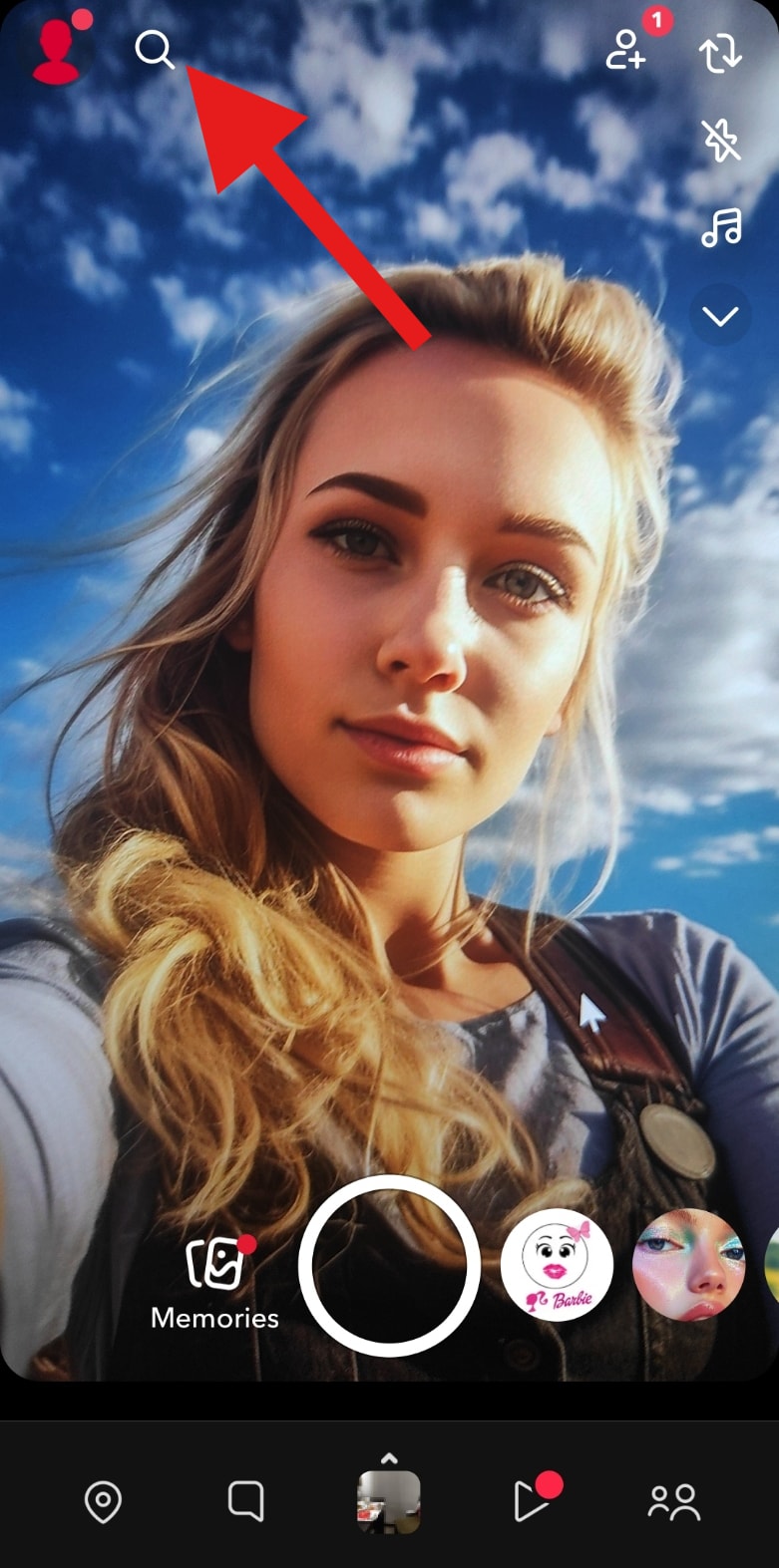 explore nose piercings on snapchat mobile