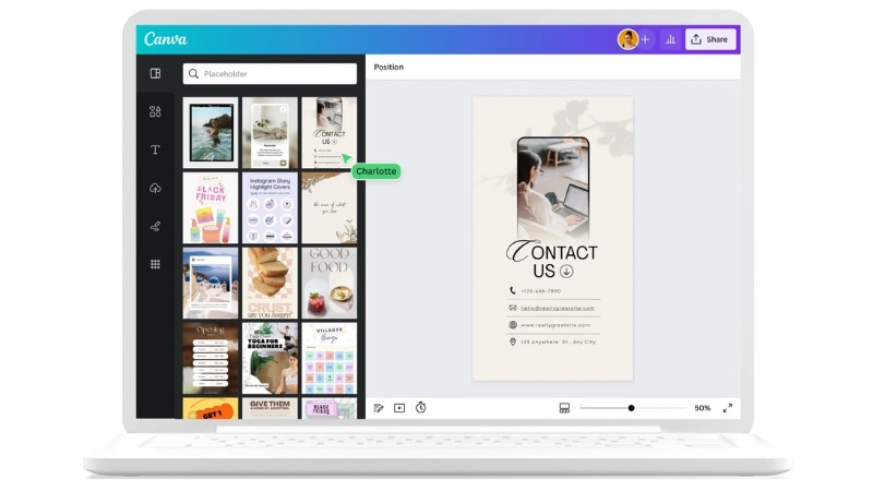 canva as an instagram tool