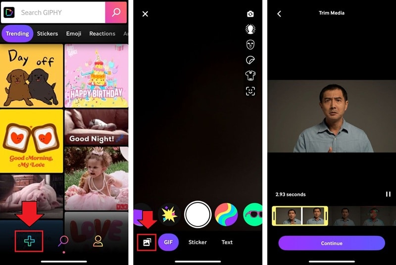 import video to giphy