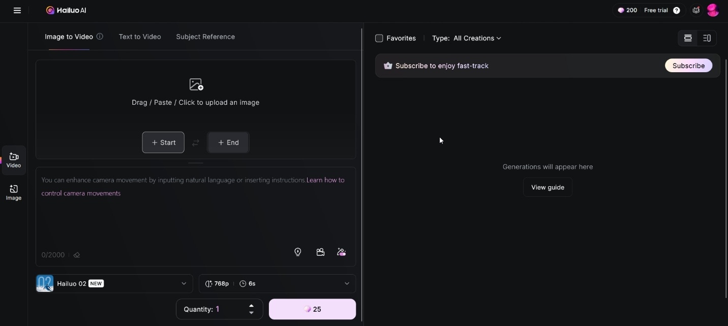 hailuo ai workspace