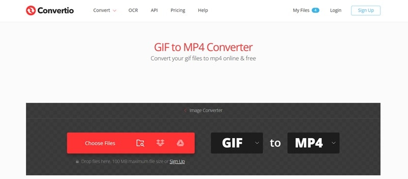 convertio gif to mp4 converter