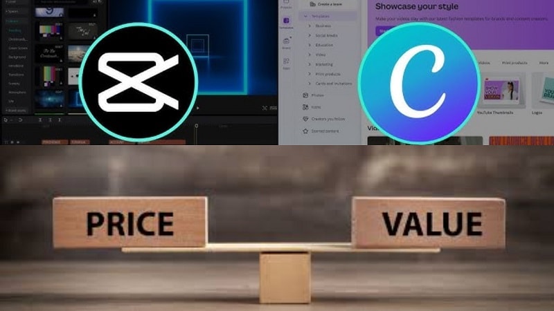 canva vs capcut pricing