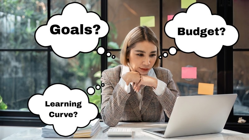 key factors when choosing tools