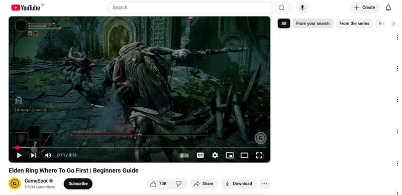 gaming tutorial content