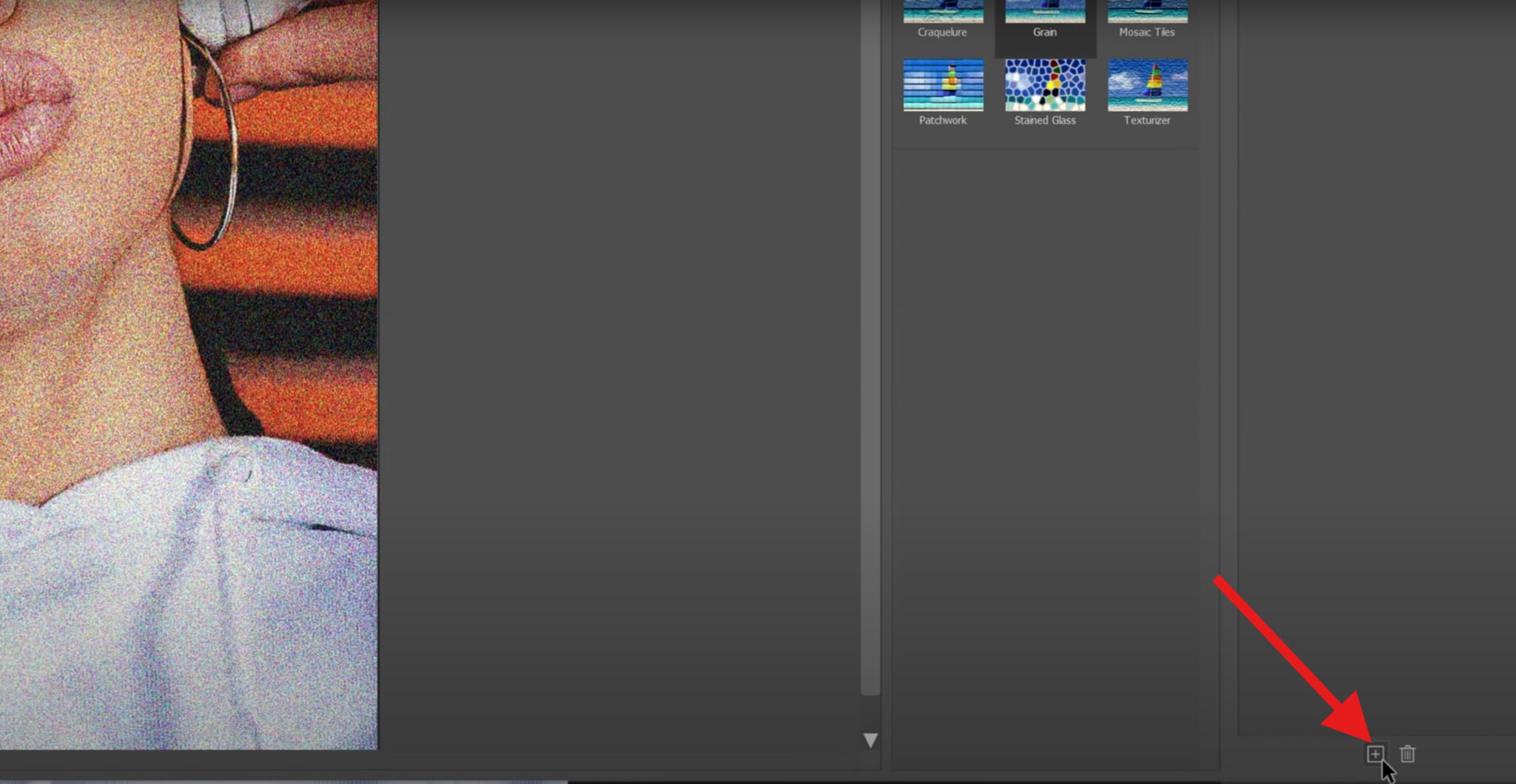 add another filter on photoshop pc