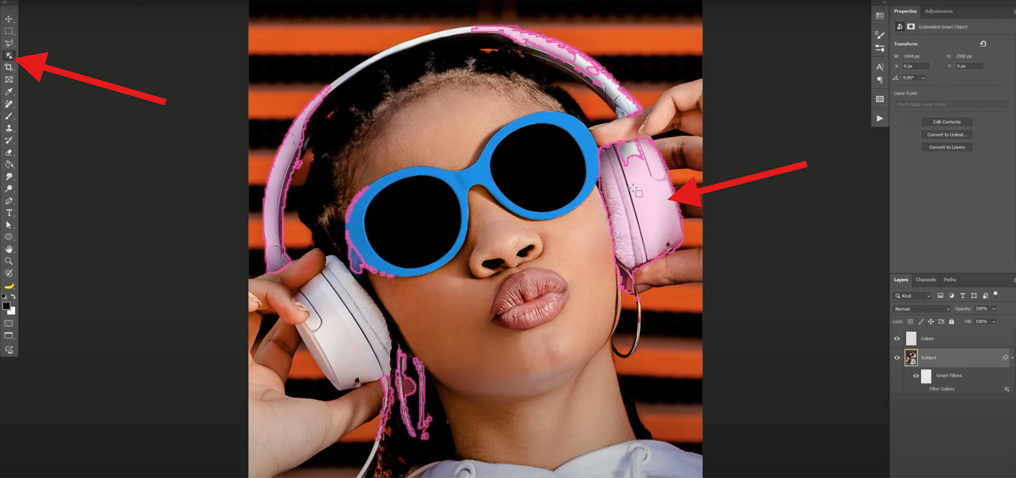 use object selection tool photoshop desktop