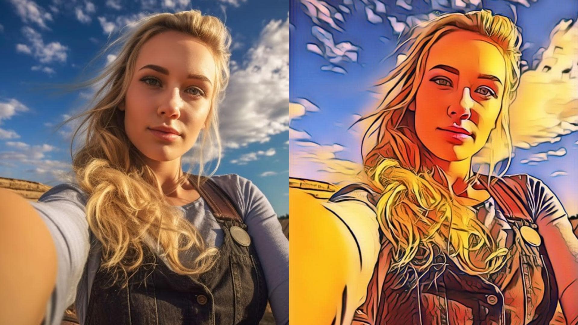 neo pop art effect picsart app