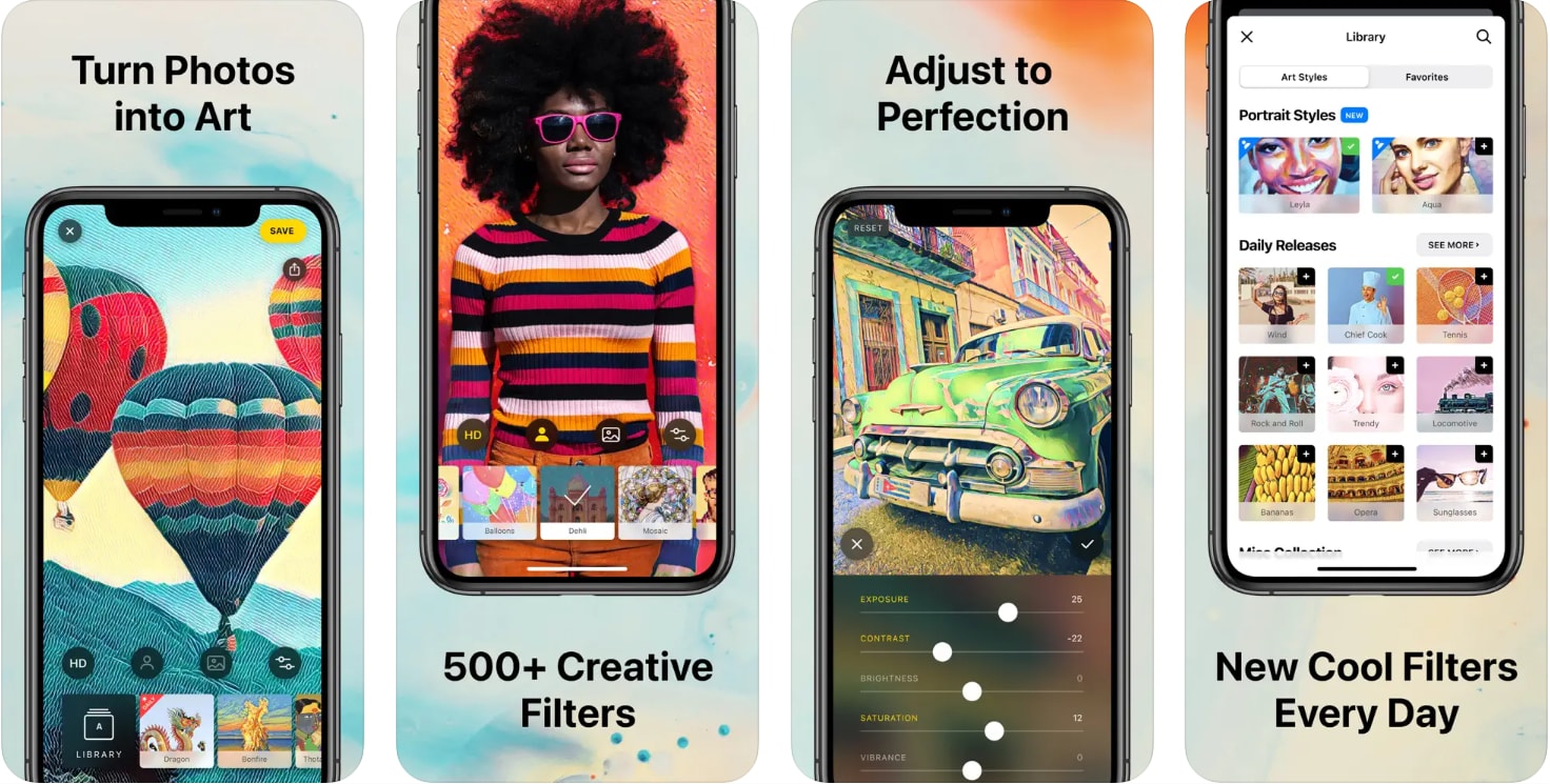 prisma ios app features showcase cover