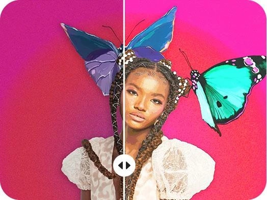 picsart watercolor filter results cover photo