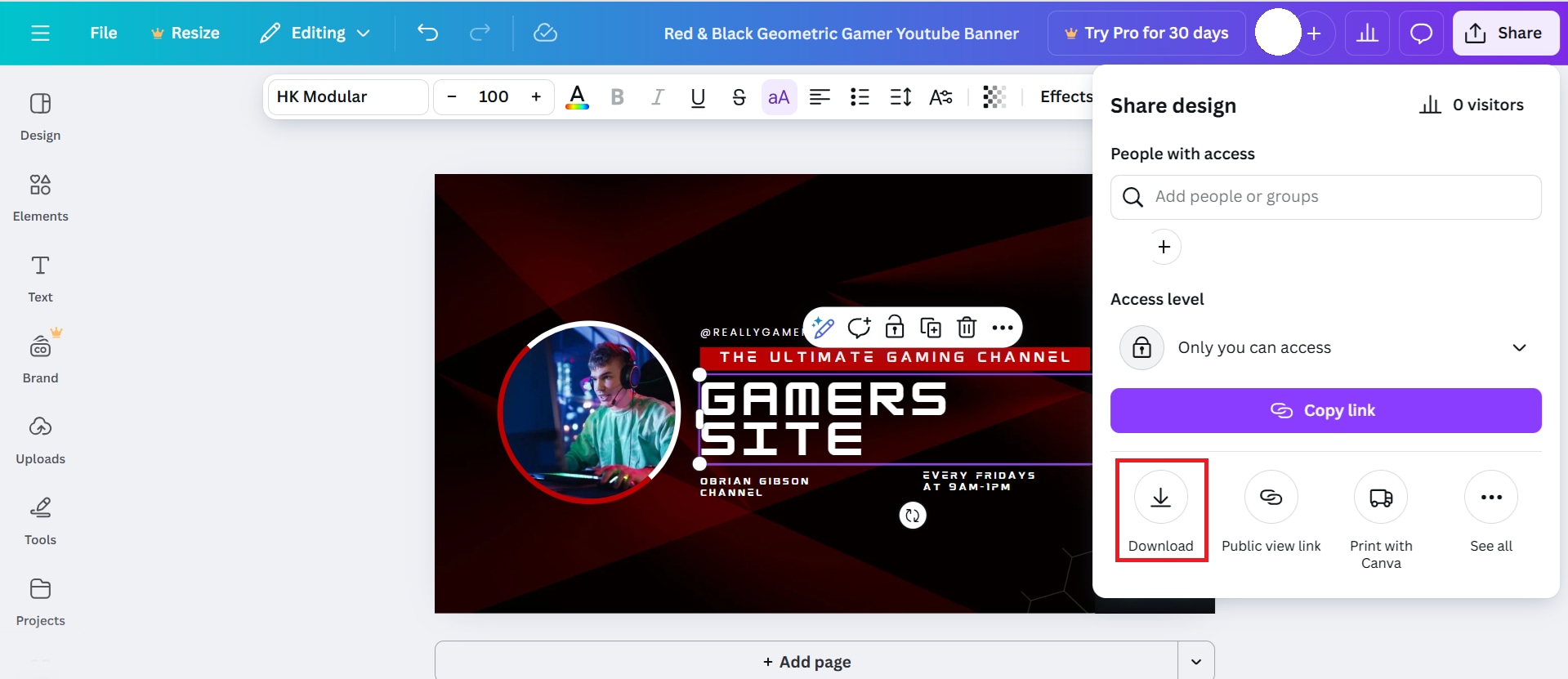 download your design