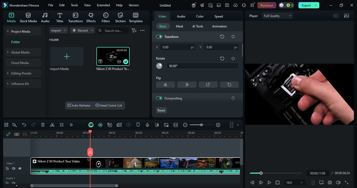 rotate youtube video