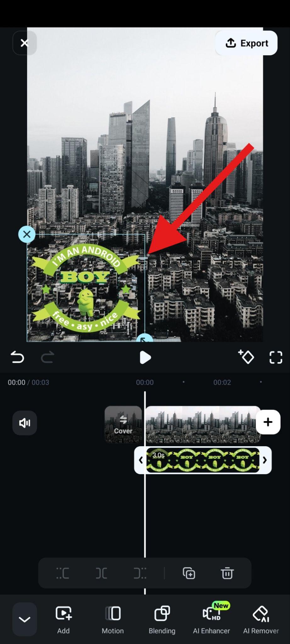 use pip feature on filmora mobile