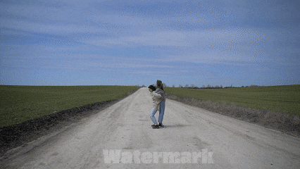 text watermark in capcut result gif