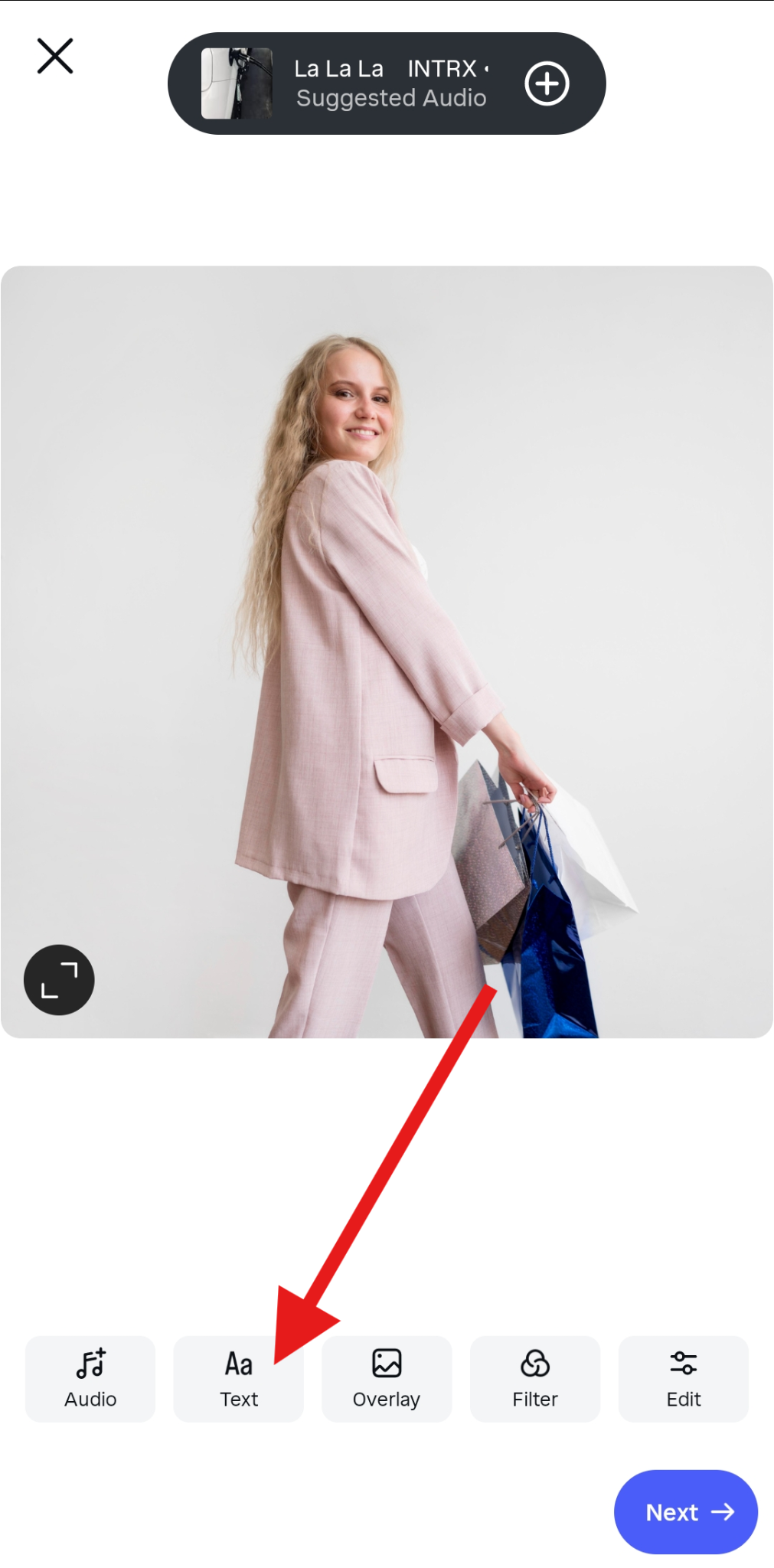 add signature to instagram post mobile