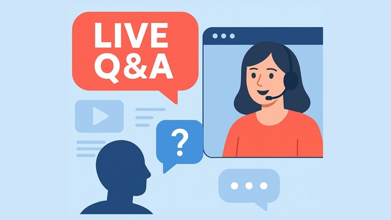 live Q&A best practice