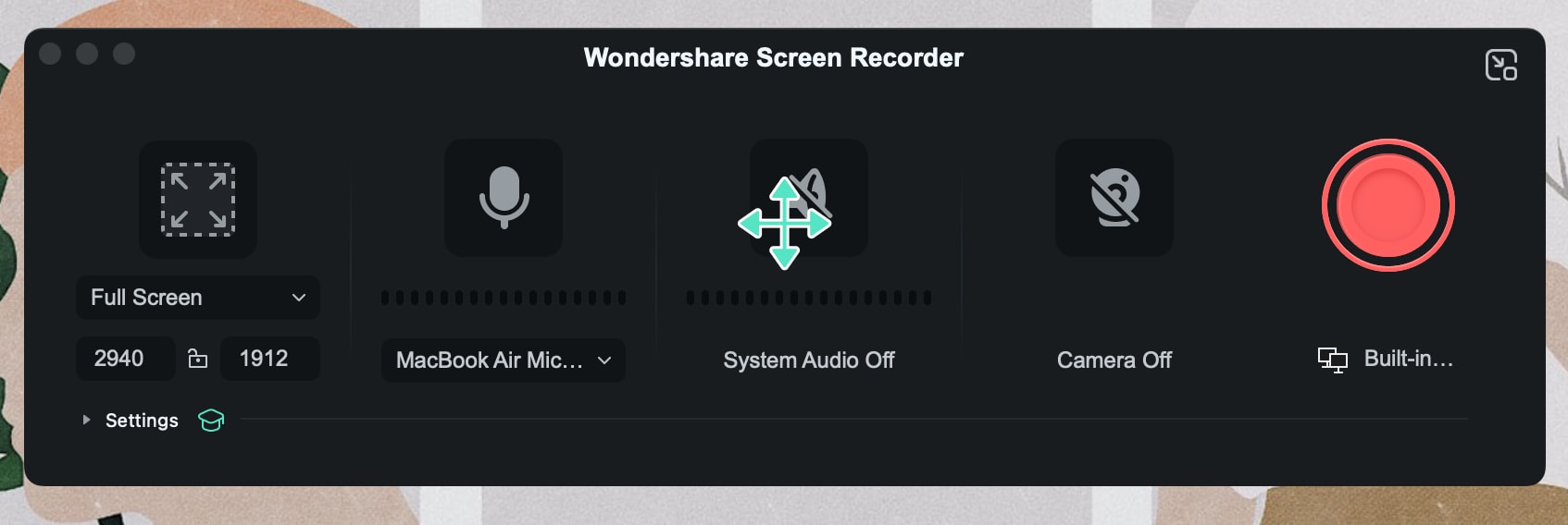 screen recorder filmora