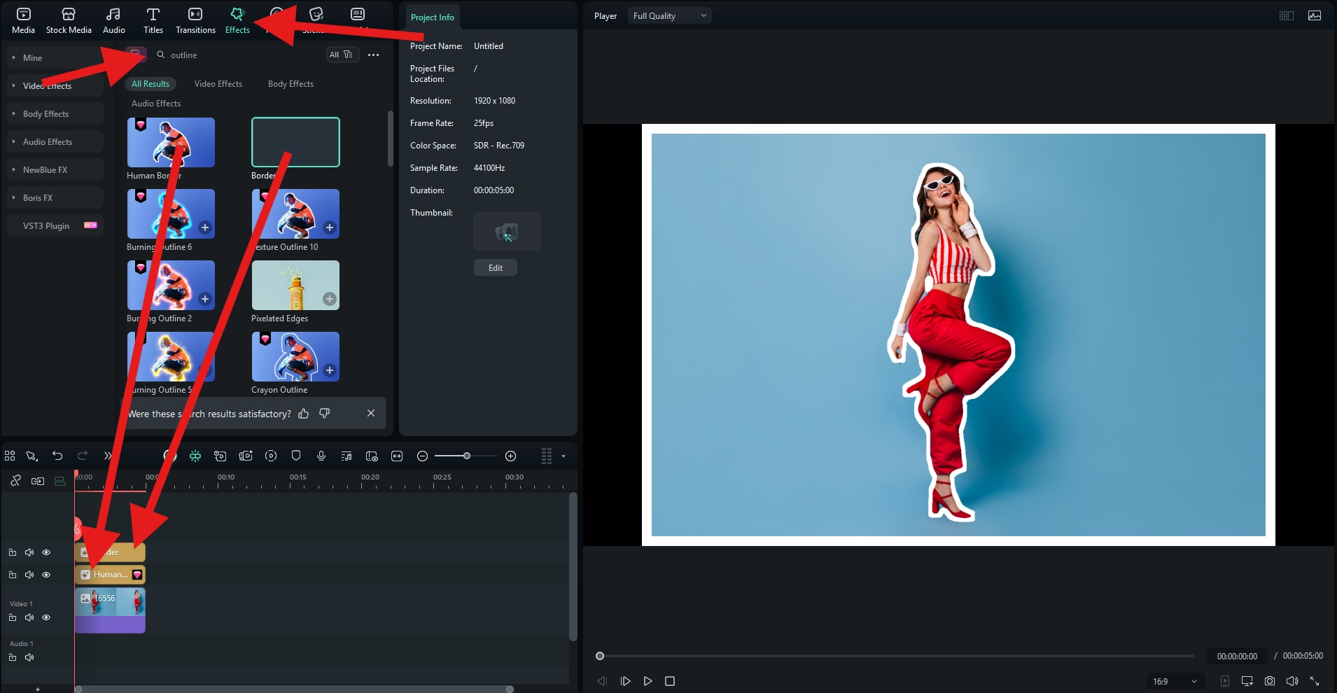 add white outline strokes to images