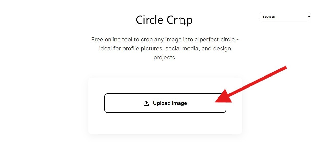 upload image to circle crop website