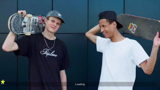 progress bar in video result mobile