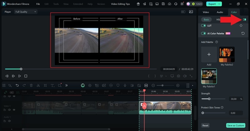 open side by side preview