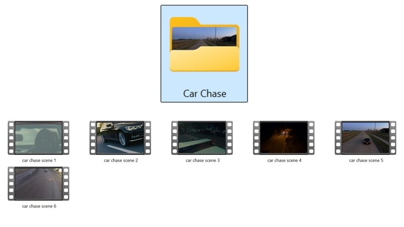 organize your file names in folder