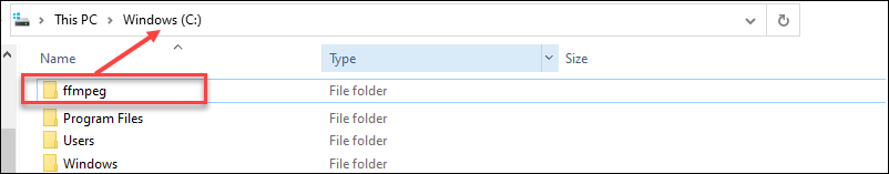 rename ffmpeg folder