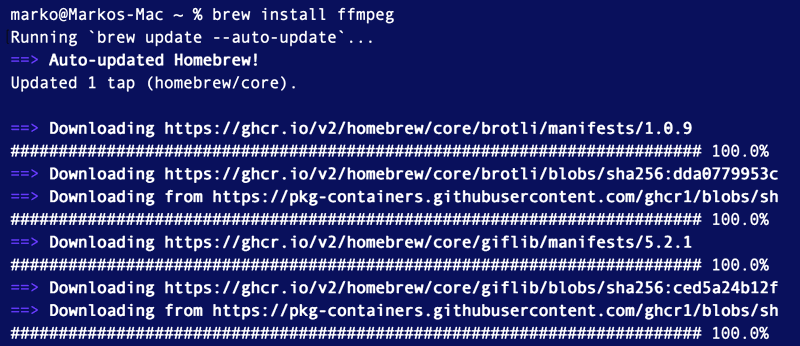 install FFmpeg