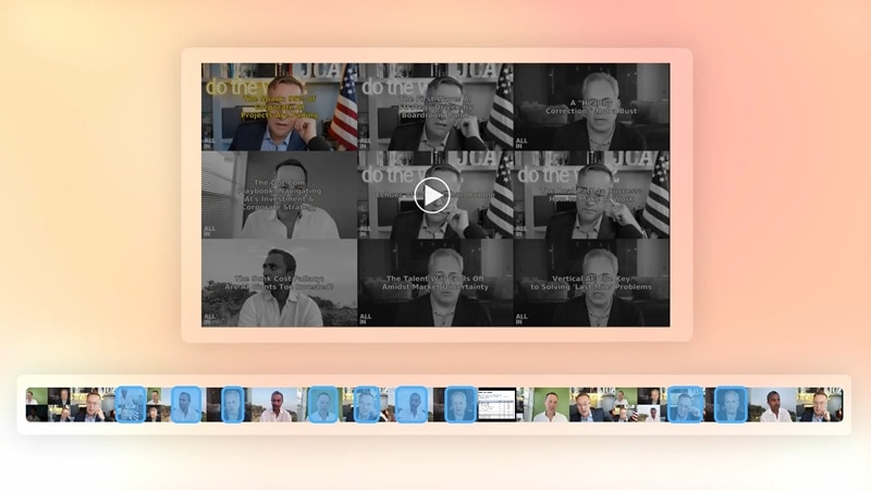 video edited by genspark clip genius