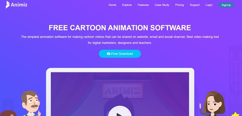 animiz desktop cartoon video makers