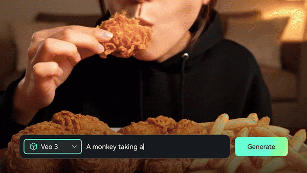 filmora create cartoon videos from text