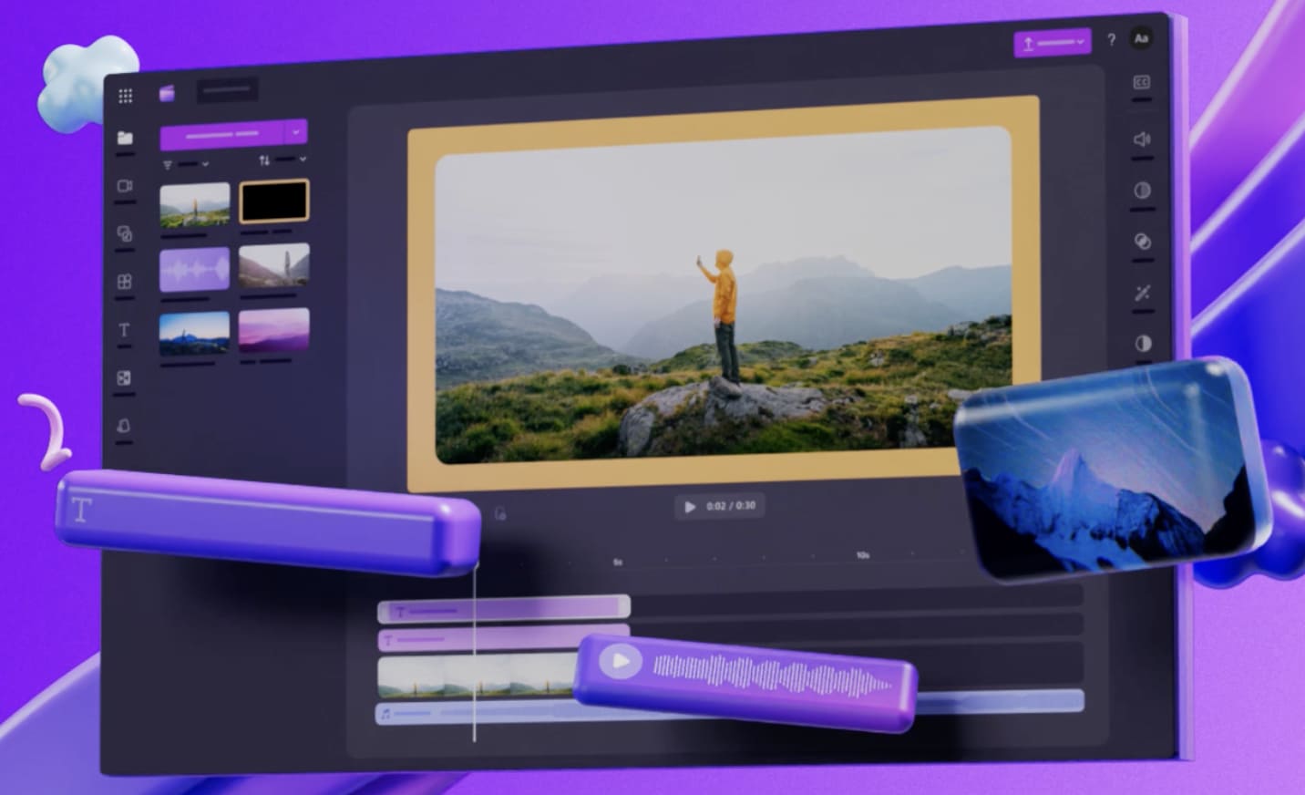 clipchamp highlight video maker