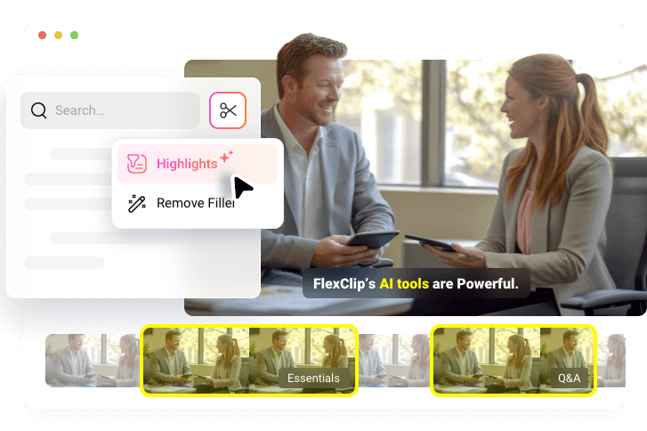 flexclip highlight video maker