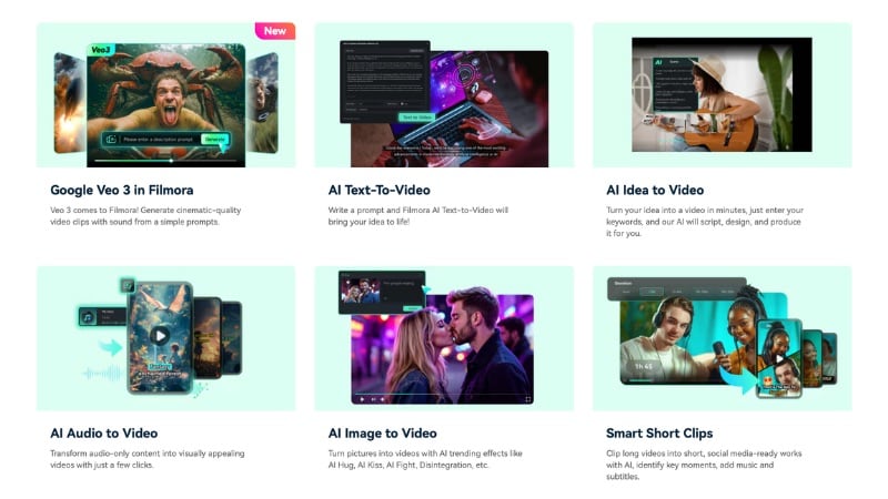 filmora ai features for faster editing
